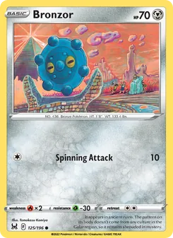 Bronzor [Spinning Attack] 카드 이미지