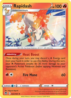 Rapidash [Heat Boost | Fire Mane]