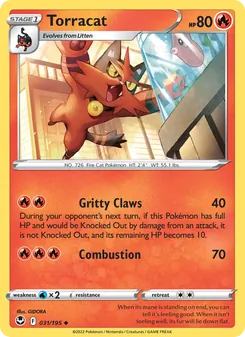Torracat [Gritty Claws | Combustion]