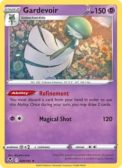 Gardevoir [Refinement | Magical Shot] 카드 이미지