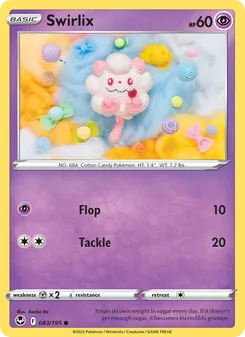 Swirlix [Flop | Tackle] 카드 이미지
