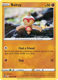 Baltoy [Find a Friend | Slap] 카드 이미지