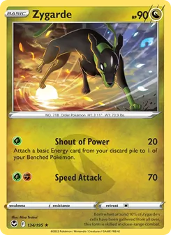 Zygarde [Shout of Power | Speed Attack] 카드 이미지