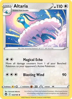 Altaria [Magical Echo | Blasting Wind] 카드 이미지