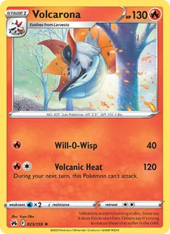 Volcarona [Will-O-Wisp | Volcanic Heat]