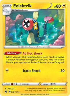 Eelektrik [Ad Hoc Shock | Static Shock] 카드 이미지