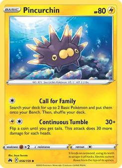 Pincurchin [Call for Family | Continuous Tumble]