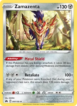 Zamazenta [Metal Shield | Retaliate]