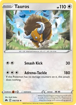 Tauros [Smash Kick | Adrena-Tackle]