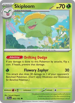 Skiploom [Drifting Dodge | Flowery Zephyr]