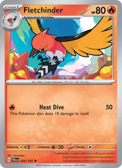 Fletchinder [Heat Dive] 카드 이미지