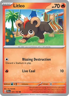 Litleo [Blazing Destruction | Live Coal]