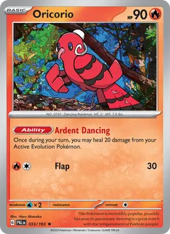 Oricorio [Ardent Dancing | Flap]