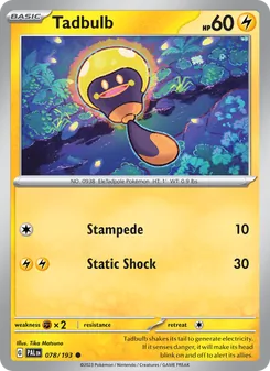 Tadbulb [Stampede | Static Shock] 카드 이미지