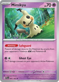 Mimikyu [Safeguard | Ghost Eye] 카드 이미지