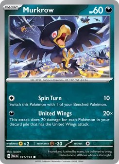 Murkrow [Spin Turn | United Wings]