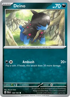 Deino [Ambush] 카드 이미지