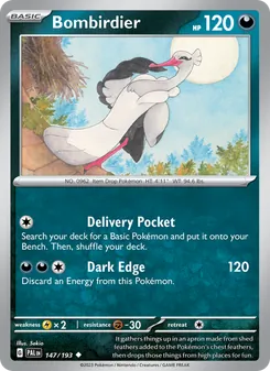 Bombirdier [Delivery Pocket | Dark Edge] 카드 이미지