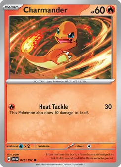 Charmander [Heat Tackle] 카드 이미지