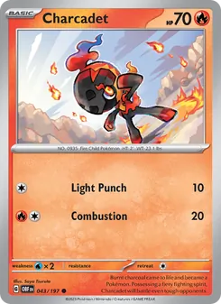 Charcadet [Light Punch | Combustion] 카드 이미지