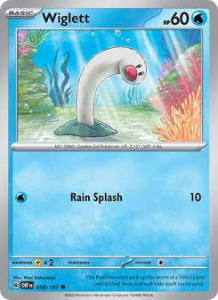 Wiglett [Rain Splash] 카드 이미지