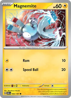 Magnemite [Ram | Speed Ball]