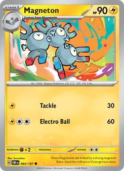 Magneton [Tackle | Electro Ball]