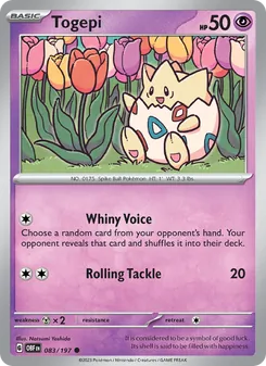 Togepi [Whiny Voice | Rolling Tackle]