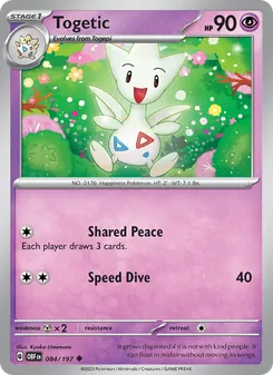 Togetic [Shared Peace | Speed Dive] 카드 이미지