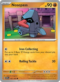 Nosepass [Iron Collecting | Rolling Tackle] 카드 이미지