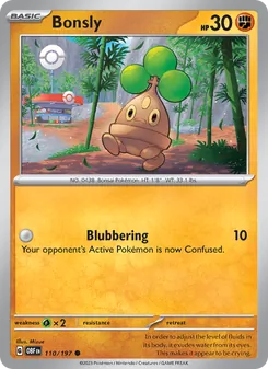 Bonsly [Blubbering] 카드 이미지
