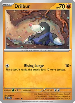 Drilbur [Rising Lunge] 카드 이미지