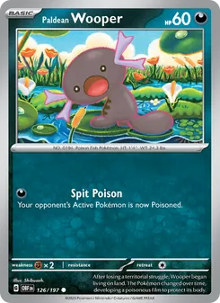 Paldean Wooper [Spit Poison] 카드 이미지