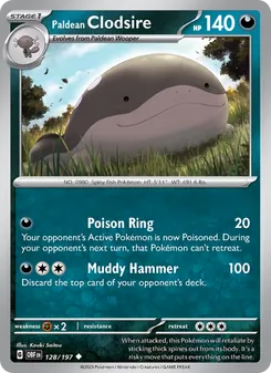 Paldean Clodsire [Poison Ring | Muddy Hammer]