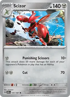 Scizor [Punishing Scissors | Cut]