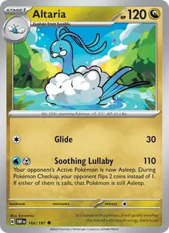 Altaria [Glide | Soothing Lullaby] 카드 이미지