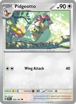 Pidgeotto [Wing Attack]