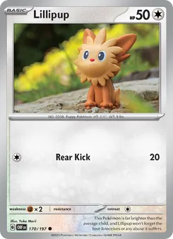 Lillipup [Rear Kick] 카드 이미지