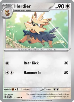 Herdier [Rear Kick | Hammer In] 카드 이미지
