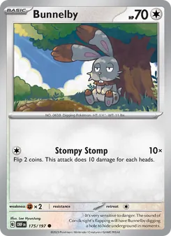 Bunnelby [Stompy Stomp] 카드 이미지