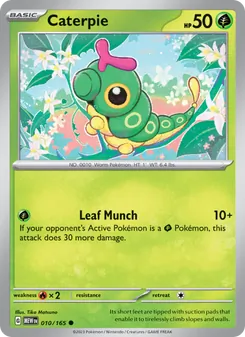Caterpie [Leaf Munch] 카드 이미지