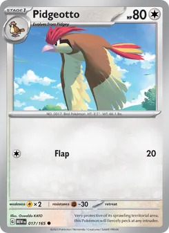Pidgeotto [Flap] 카드 이미지
