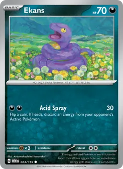 Ekans [Acid Spray] 카드 이미지