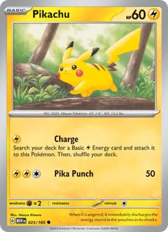 Pikachu [Charge | Pika Punch] · Cardmarket 카드 733620