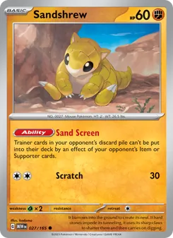 Sandshrew [Sand Screen | Scratch]