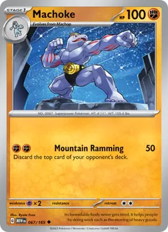 Machoke [Mountain Ramming] 카드 이미지