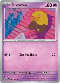 Drowzee [Zen Headbutt] 카드 이미지