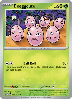 Exeggcute [Ball Roll] 카드 이미지