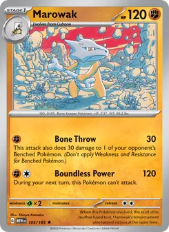Marowak [Bone Throw | Boundless Power]