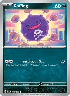 Koffing [Suspicious Gas] 카드 이미지